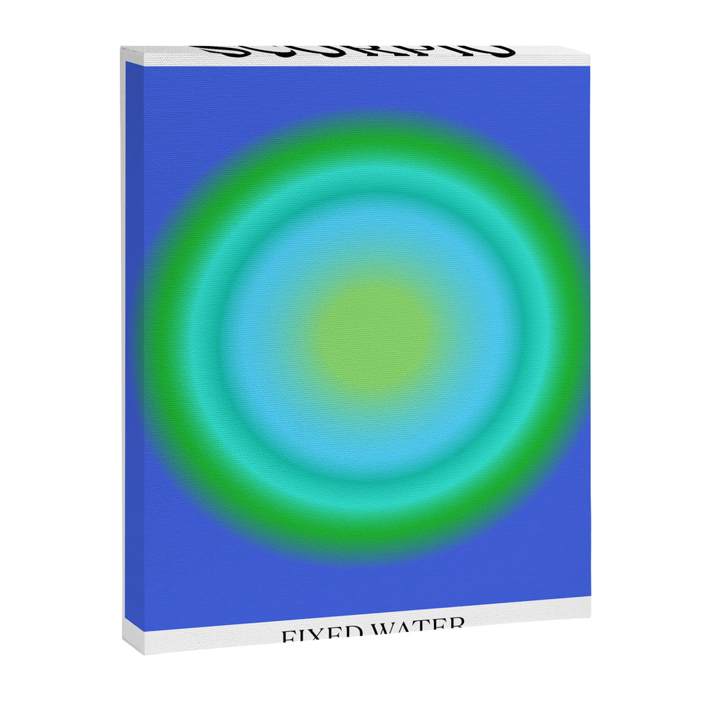 Scorpio Gradient Print Canvas Print Gallery Image 6