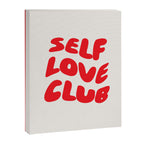 Self Love Club Red Canvas Print Gallery Image 6