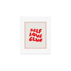 Self Love Club Red Art Print Gallery Image 1