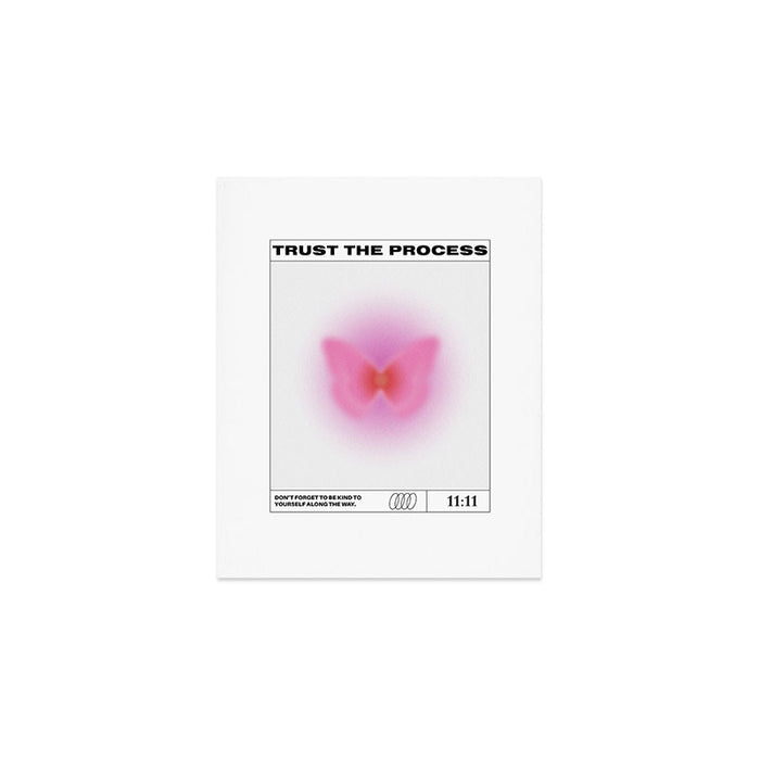 Trust The Process Poster Art Print Gallery Image 1