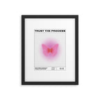 Trust The Process Poster Framed Art Print Gallery Image 5