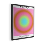Virgo Gradient Print Framed Canvas Print Gallery Image 2