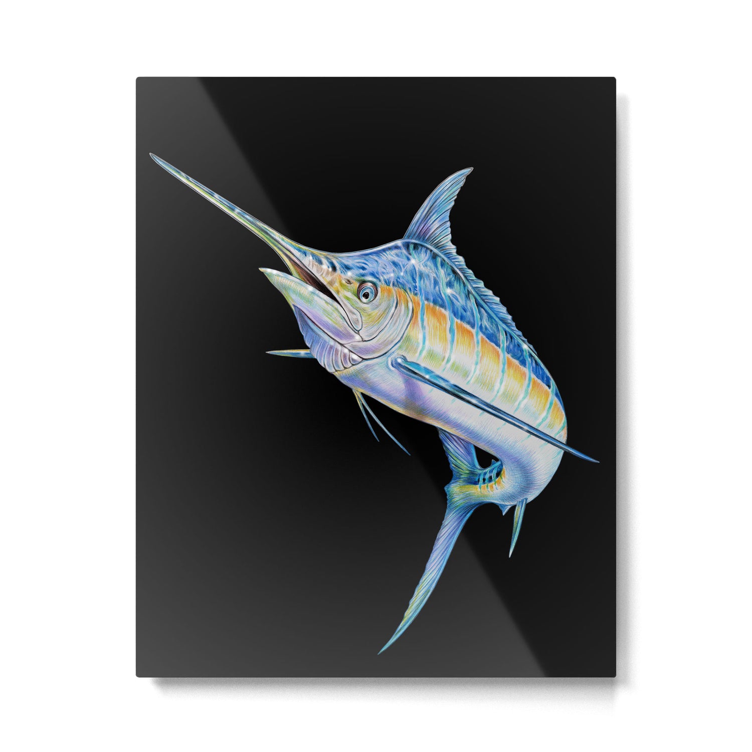 Blue Marlin Metal Print Gallery Image 6