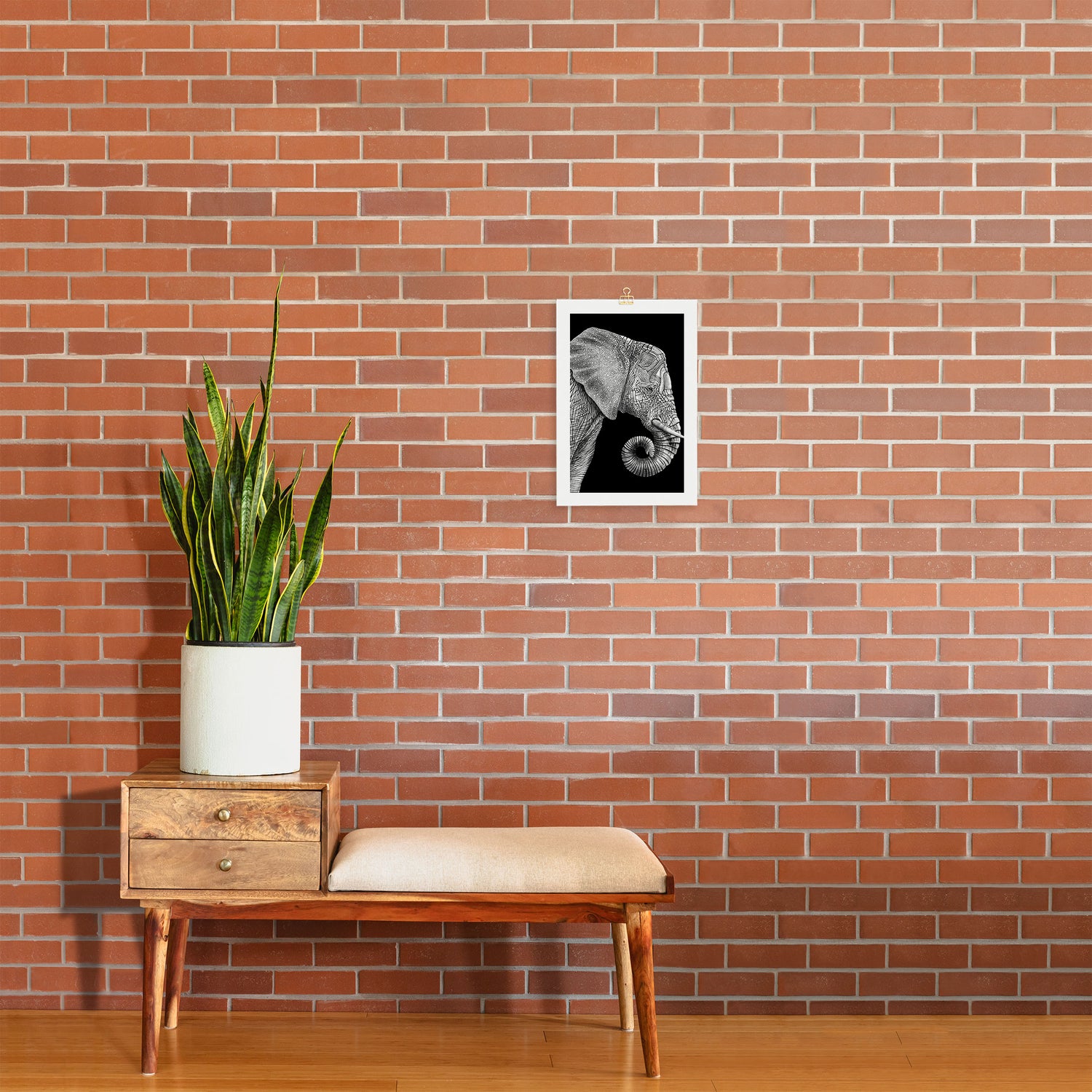 Elephant 2 Art Print Gallery Image 2