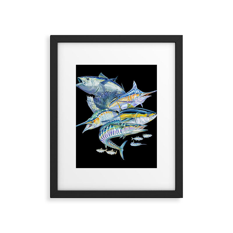 Saltwater Fish Framed Art Print Gallery Image 6