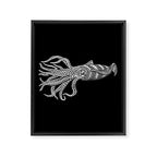 Squid Framed Canvas Print Gallery Image 8