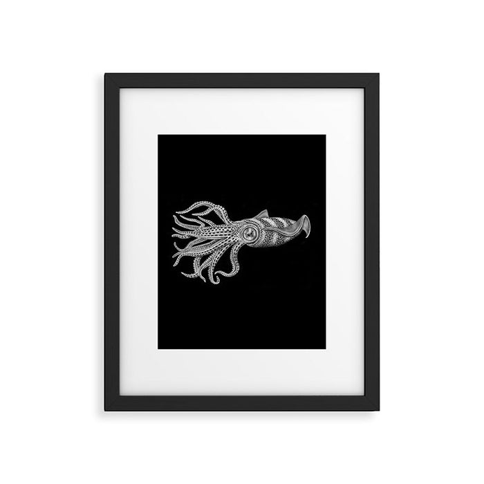 Squid Framed Art Print Gallery Image 1
