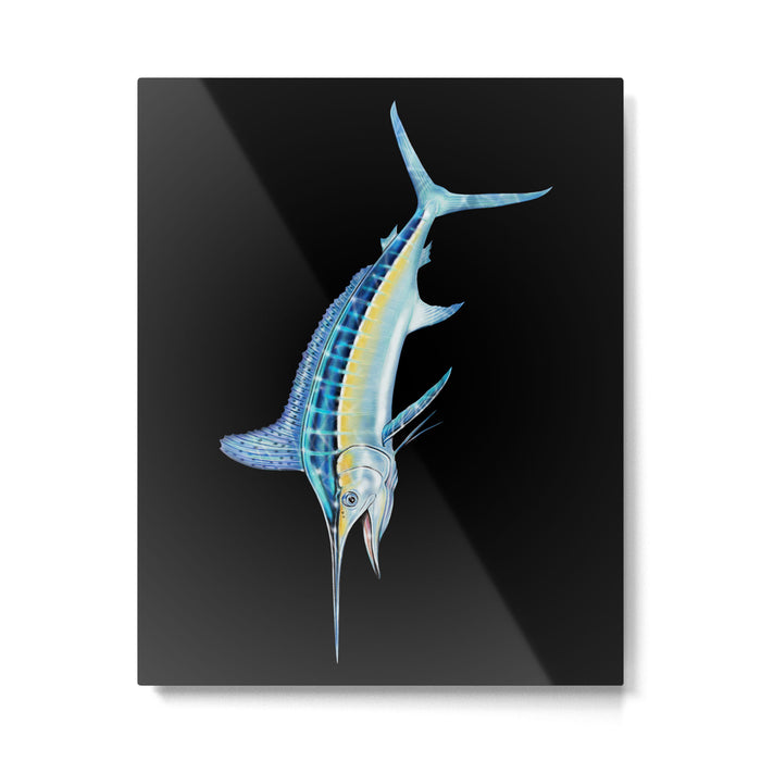 White Marlin Metal Print Gallery Image 1