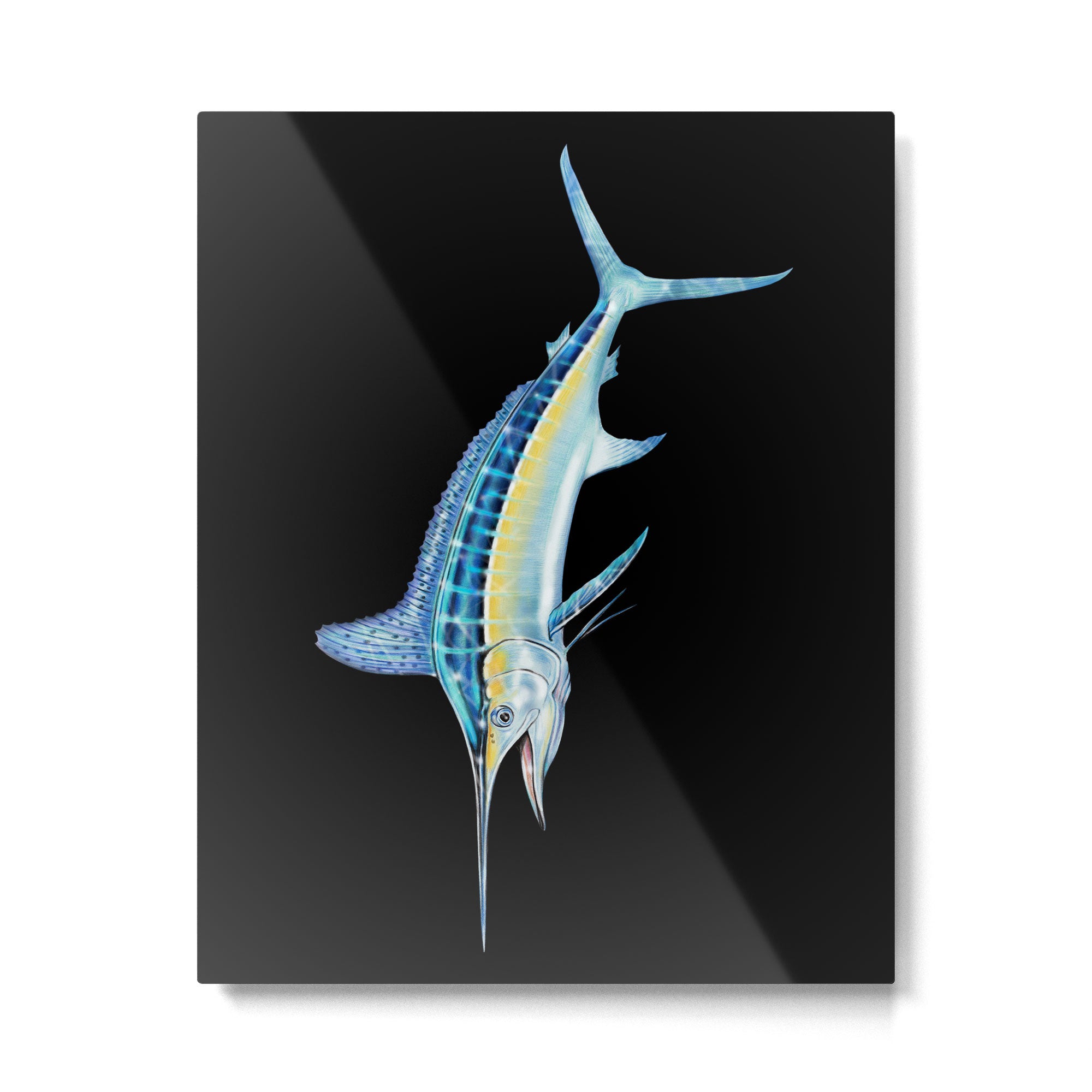 White Marlin Metal Print Gallery Image 6