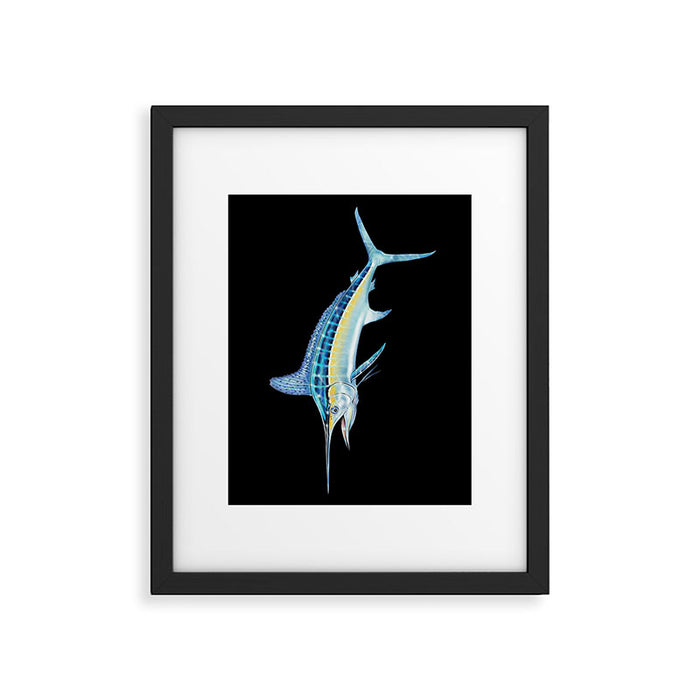 White Marlin Framed Art Print Gallery Image 1
