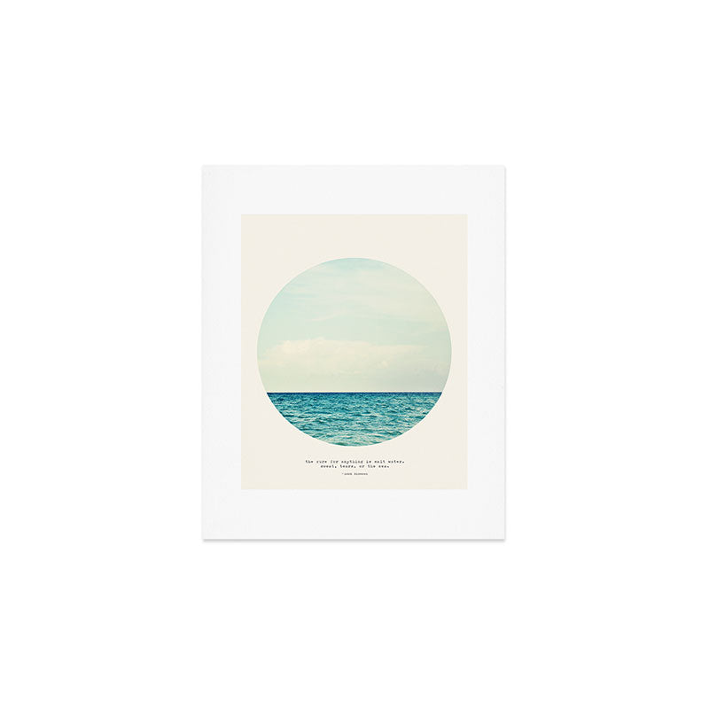 Salt Water Cure Art Print