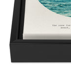 Salt Water Cure Framed Canvas Print Gallery Image 3
