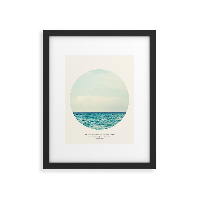 Salt Water Cure Framed Art Print Gallery Image 1