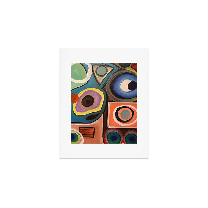 Abstract Painting Art Print Gallery Image 1