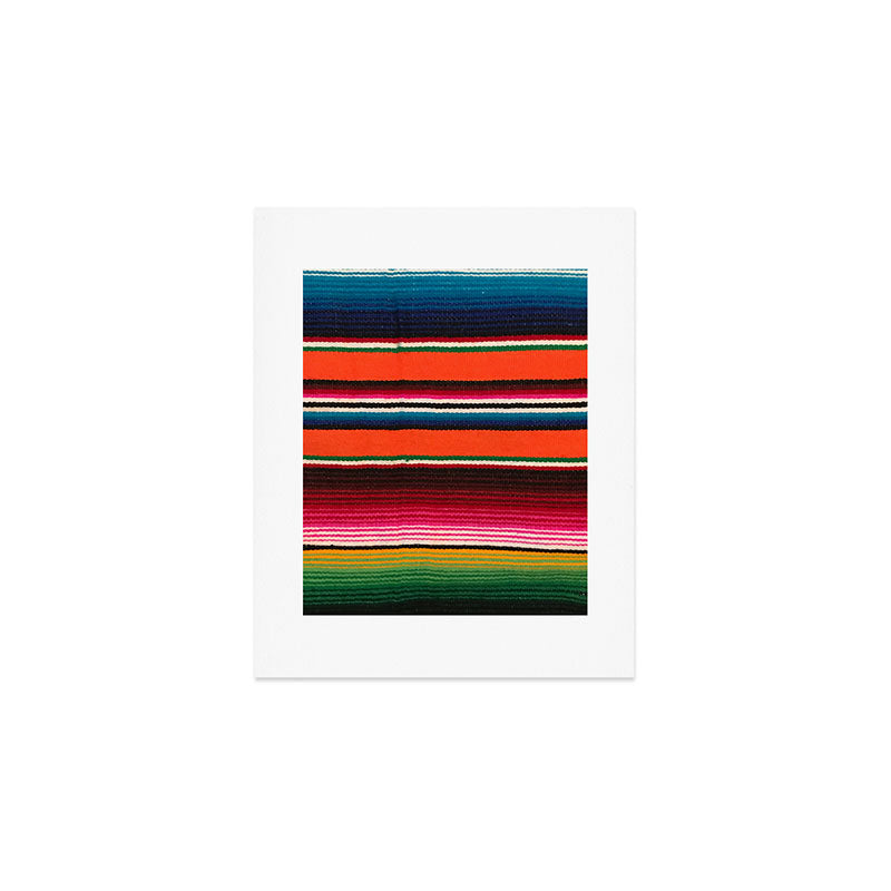 BEAUTIFUL MEXICAN SERAPE Art Print Gallery Image 1