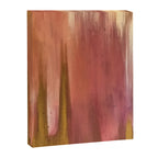 Blush with Gold Abstract Canvas Print Gallery Image 6