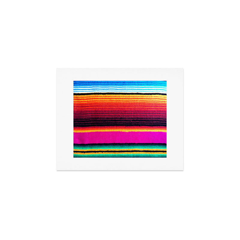 Magenta Sky Serape Art Print Gallery Image 1