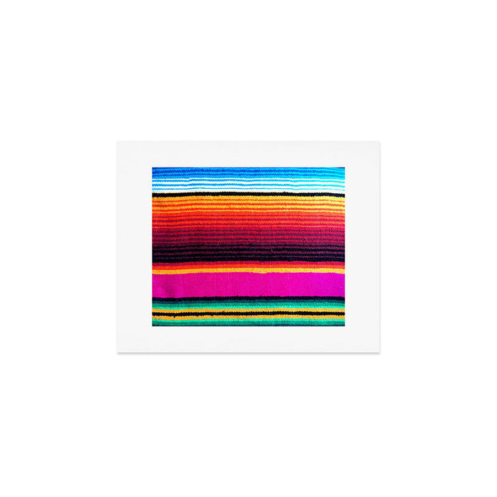 Magenta Sky Serape Art Print Gallery Image 1