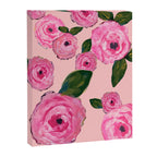 Pink Peonies on Blush Canvas Print Gallery Image 8