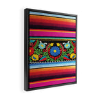 Pink Serape  Framed Canvas Print Gallery Image 2