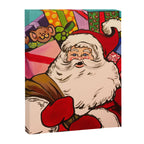 SANTA CLAUS WITH BOXES OF PRESENTS Canvas Print Gallery Image 8