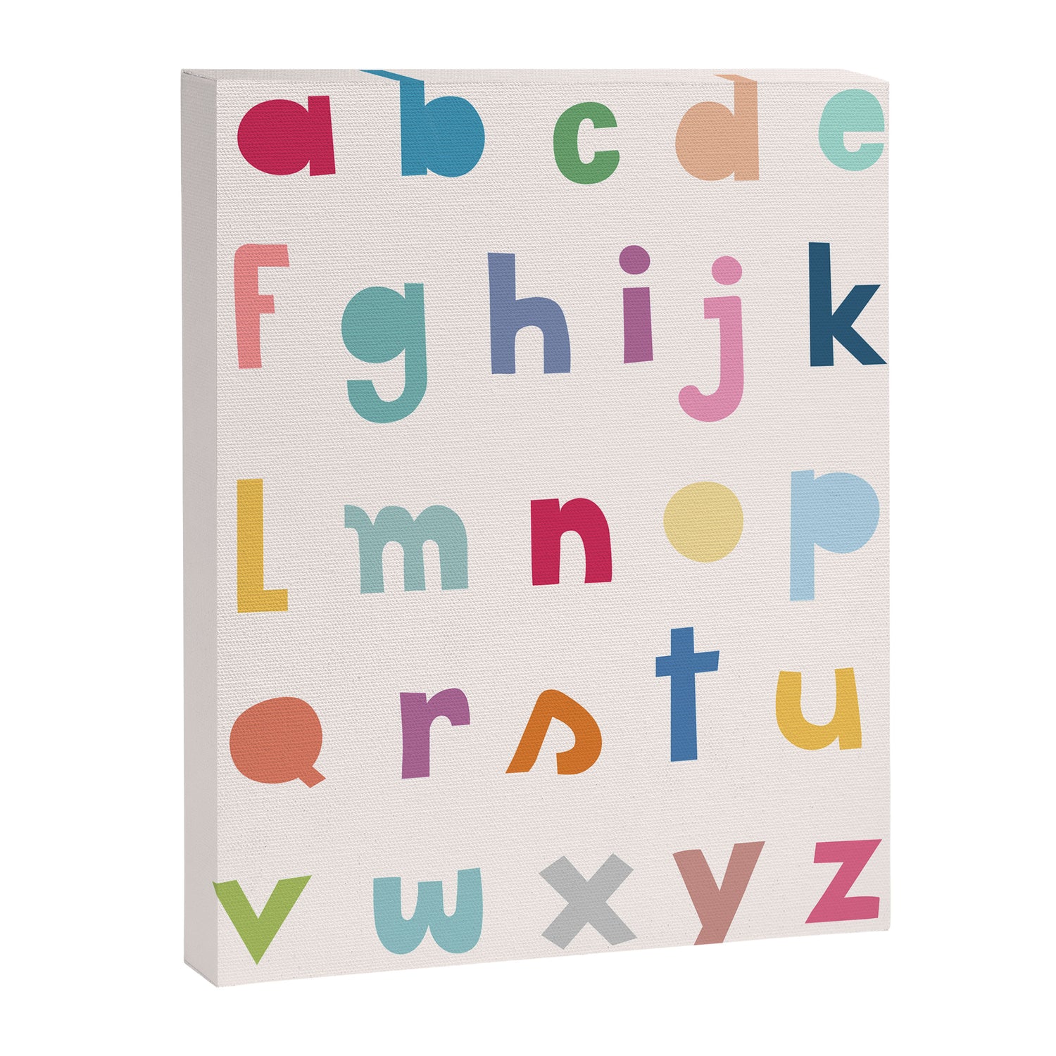 ABC alphabet art Canvas Print Gallery Image 8