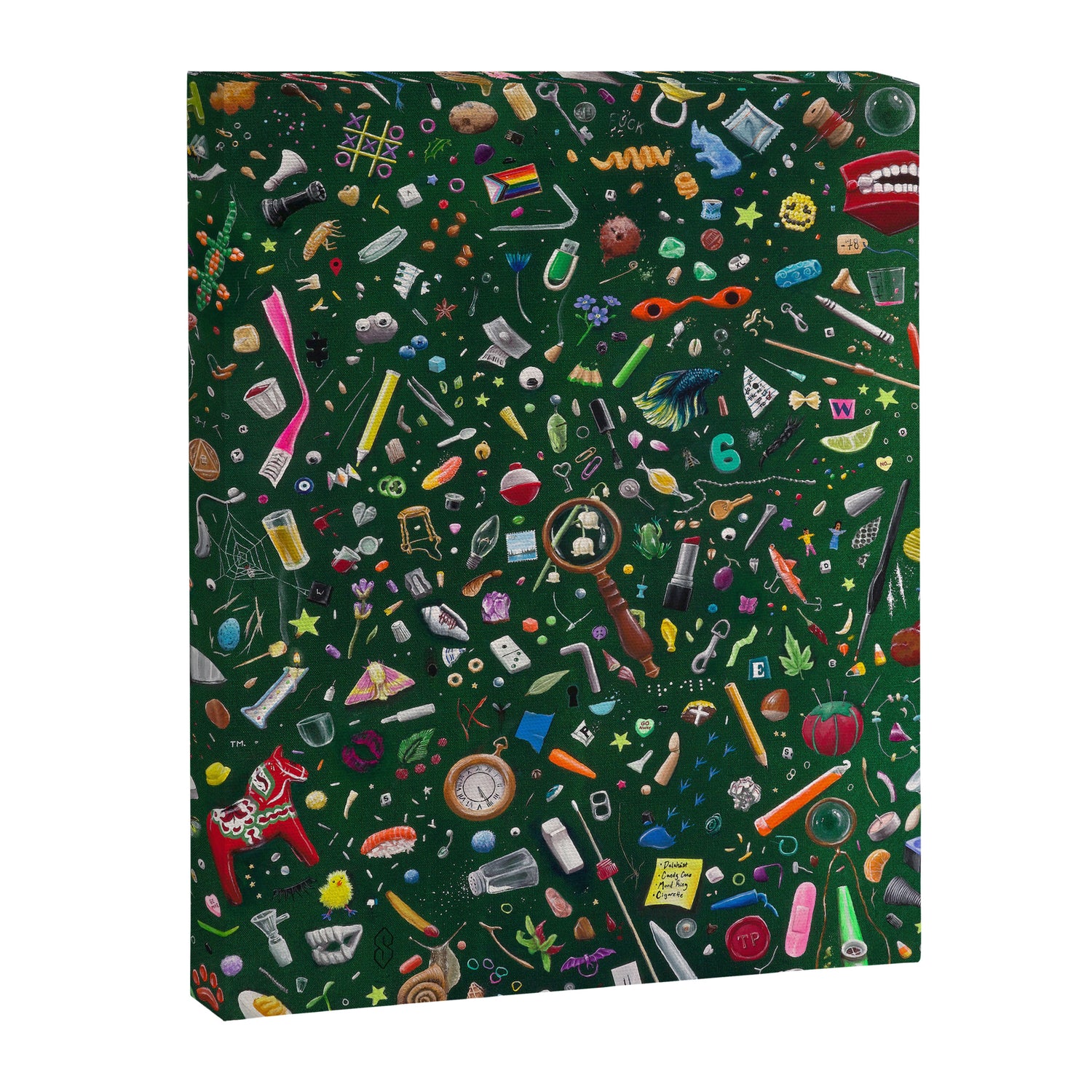 Tiny Things Painting Canvas Print Gallery Image 8