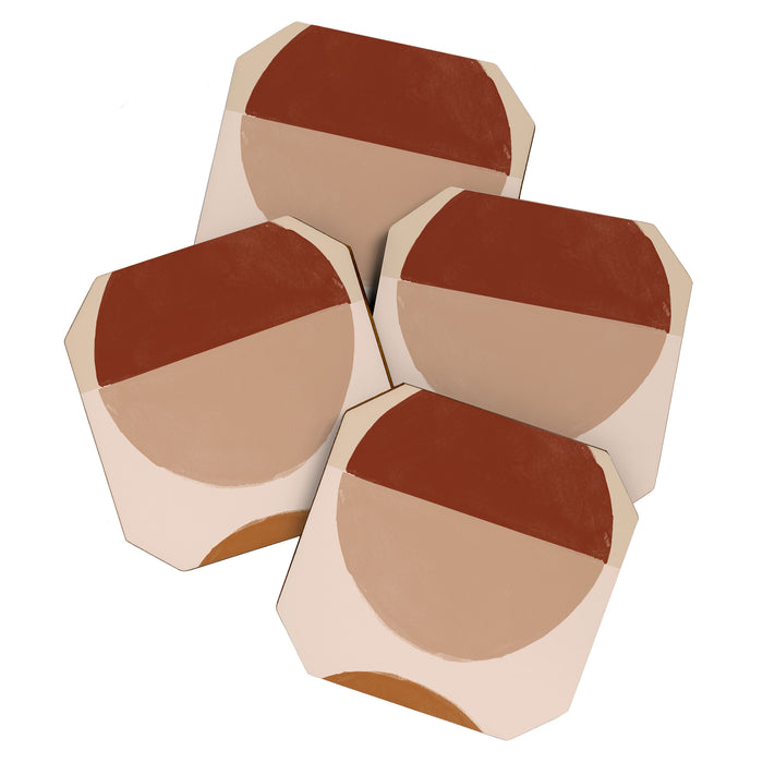 Abstract art, bohemian Coaster Gallery Image 1