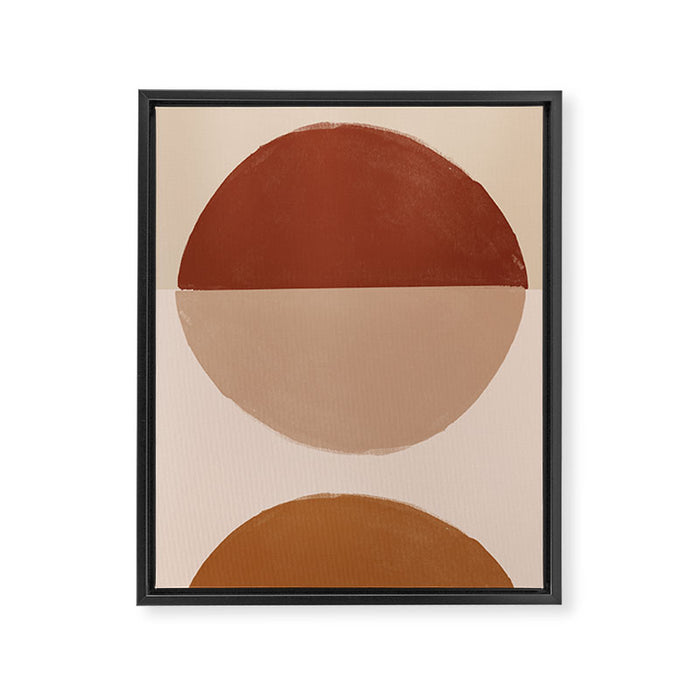 Abstract art, bohemian Framed Canvas Print Gallery Image 1