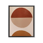 Abstract art, bohemian Framed Canvas Print Gallery Image 6