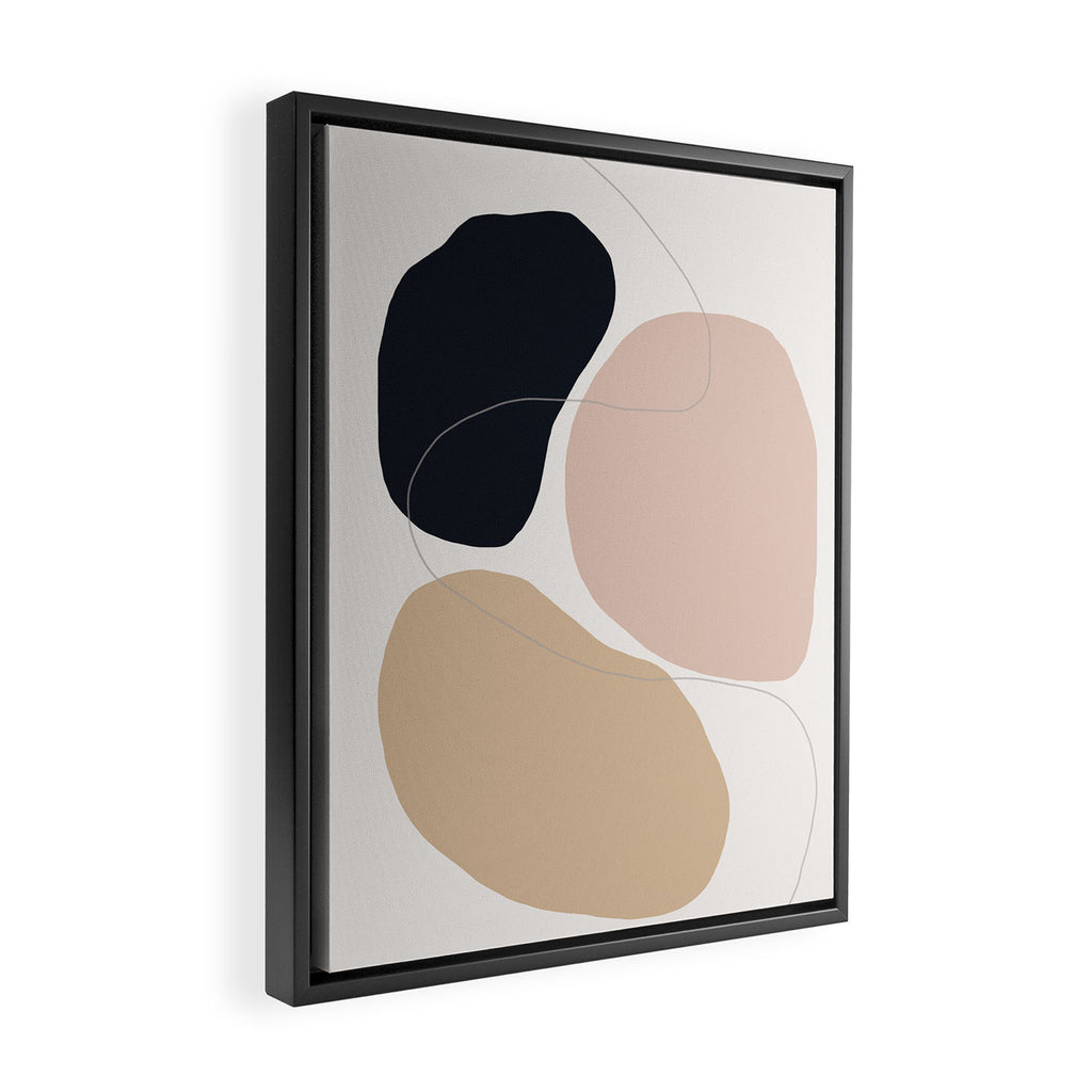 ABSTRACT ART Framed Canvas Print Gallery Image 2