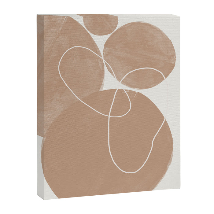 Abstract Circles  Canvas Print Gallery Image 1