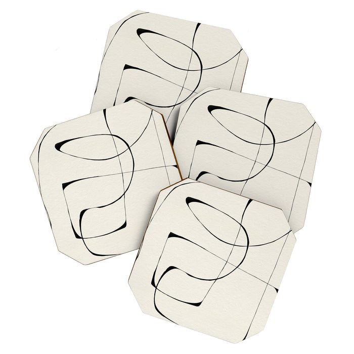 Abstract collection No 1 Coaster Gallery Image 1