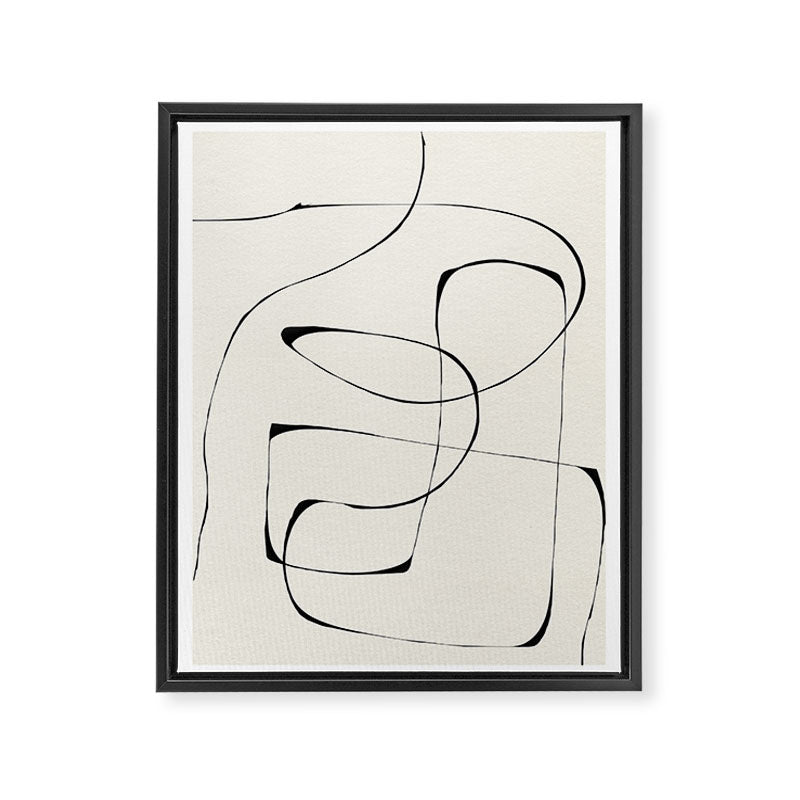 Abstract collection No 1 Framed Canvas Print Gallery Image 6