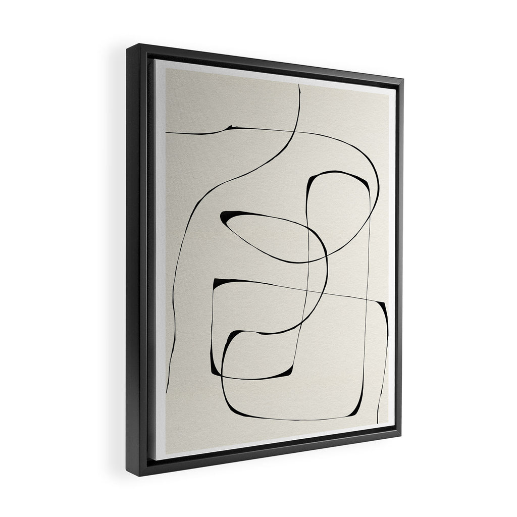 Abstract collection No 1 Framed Canvas Print Gallery Image 2