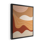 Abstract Desert Framed Canvas Print Gallery Image 2