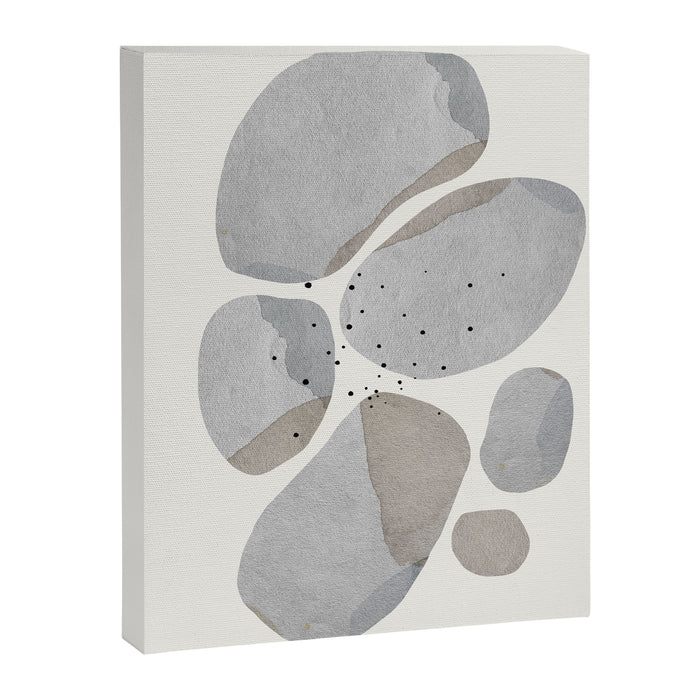 Abstract Desert Stones Canvas Print Gallery Image 1