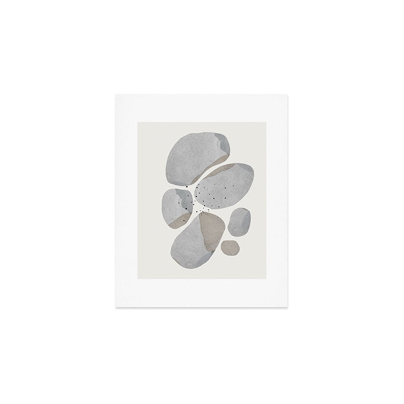 Abstract Desert Stones Art Print Gallery Image 1