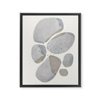 Abstract Desert Stones Framed Canvas Print Gallery Image 6