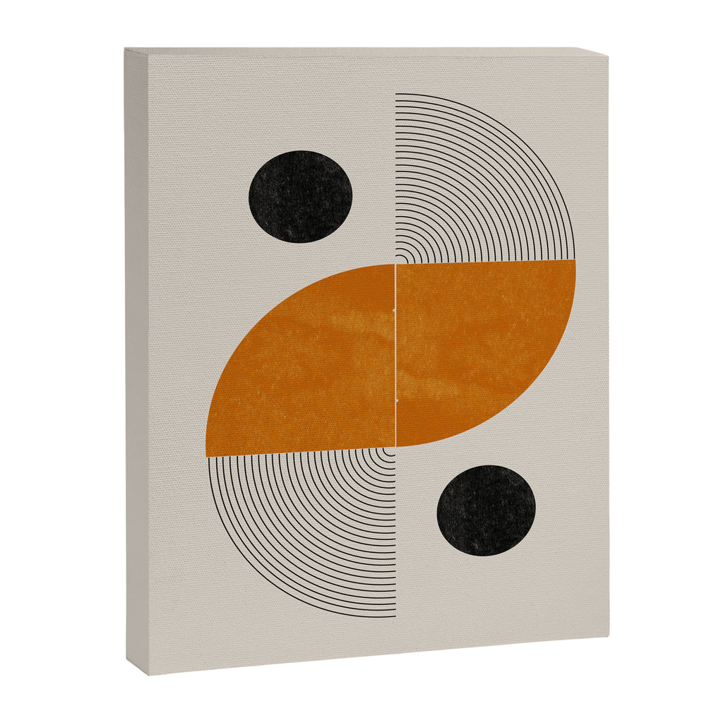 Abstract Geometric Shapes Canvas Print Gallery Image 6