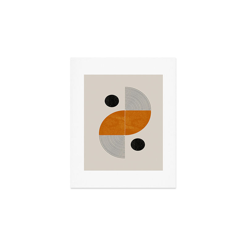 Abstract Geometric Shapes Art Print Gallery Image 1