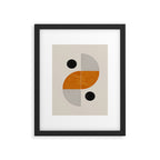 Abstract Geometric Shapes Framed Art Print Gallery Image 5