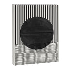 Abstract Modern Black Canvas Print Gallery Image 6