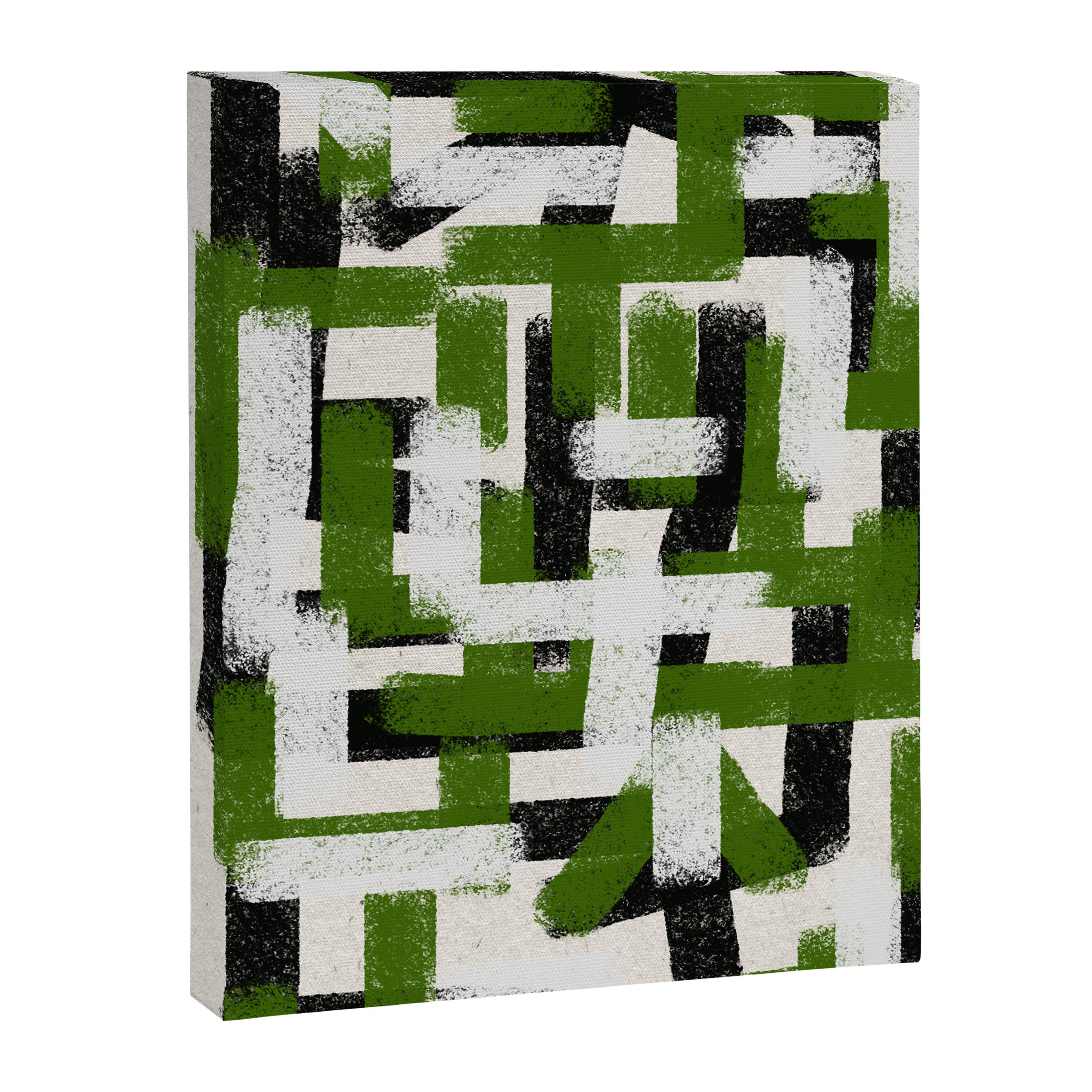 Abstract Modern Cosmic  Canvas Print Gallery Image 6
