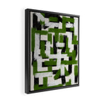 Abstract Modern Cosmic  Framed Canvas Print Gallery Image 2