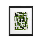 Abstract Modern Cosmic  Framed Art Print Gallery Image 5