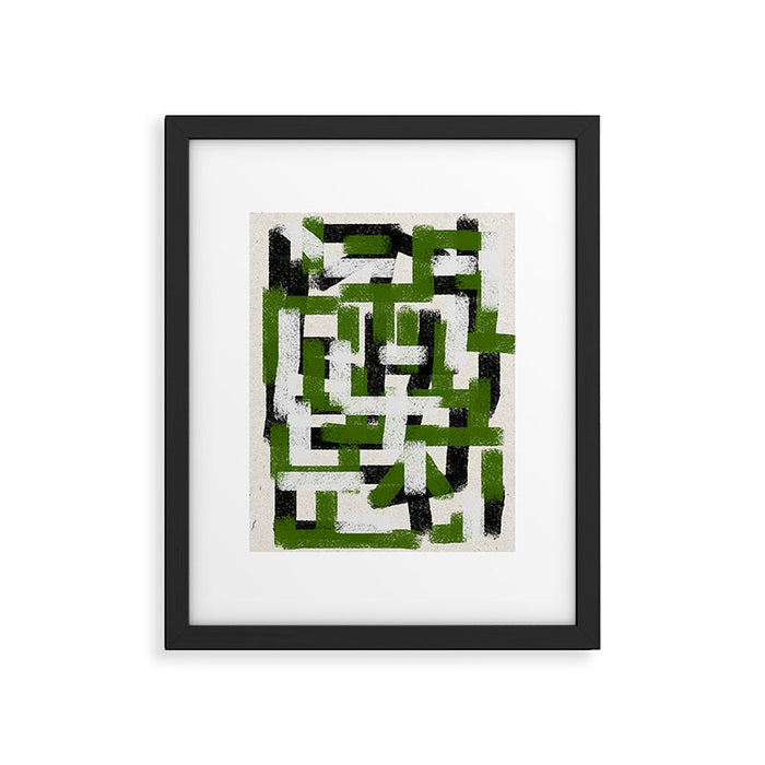 Abstract Modern Cosmic  Framed Art Print Gallery Image 1