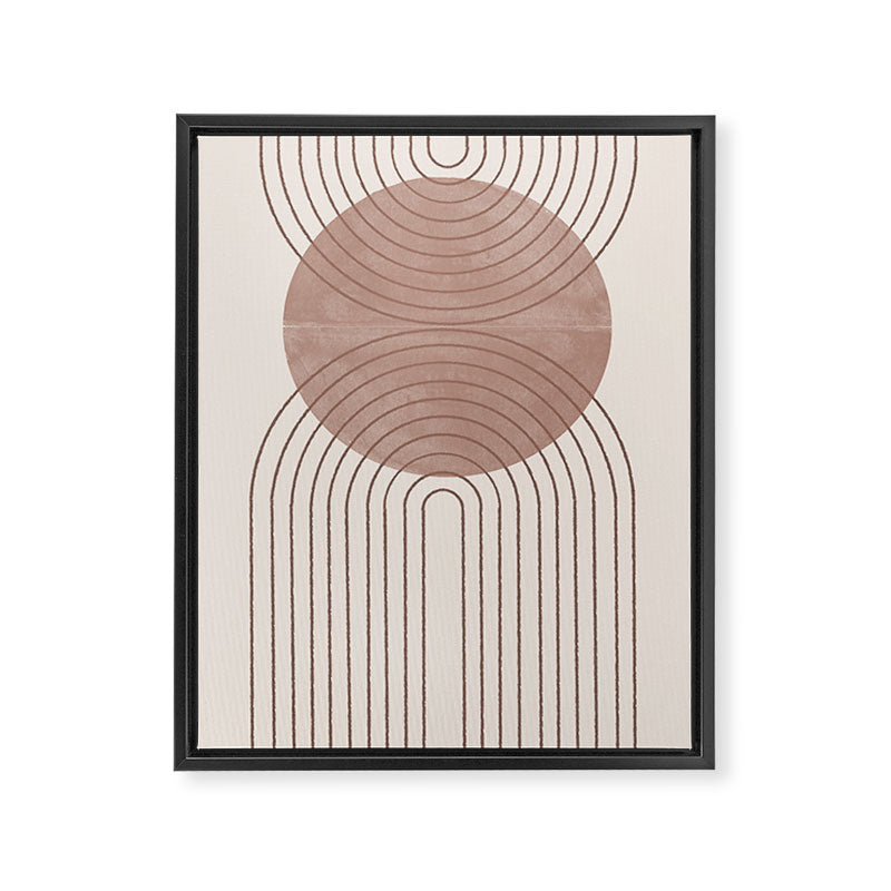 Abstract Modern Poster Arch  Framed Canvas Print Gallery Image 6