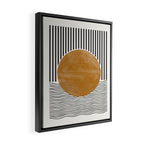Abstract Modern  Framed Canvas Print Gallery Image 2