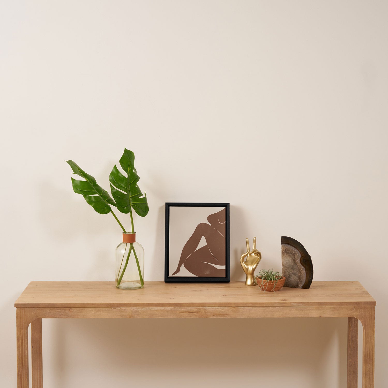 Abstract Nude, Body Illustration Framed Canvas Print Gallery Image 4